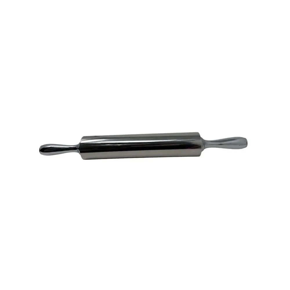 Rolling pin stainless steel metal heavy duty baking
